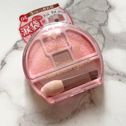 プランぷくコーデアイズ/キャンメイク/パウダーアイシャドウを使ったクチコミ(1枚目)