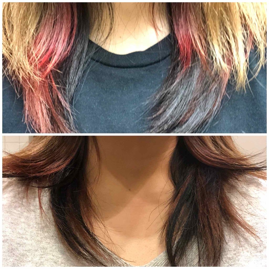 2トーン トリートメントヘアカラー/ETUDE/ヘアカラーを使ったクチコミ（3枚目）