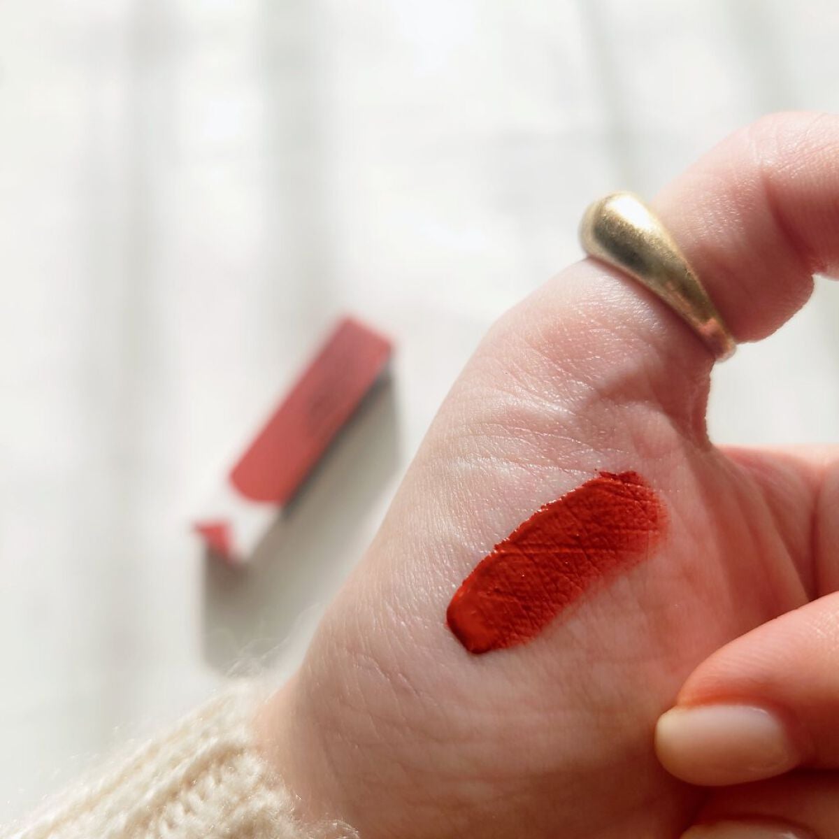 M·A·C ロックド キス インク リップカラー/M・A・C/口紅を使ったクチコミ(3枚目)