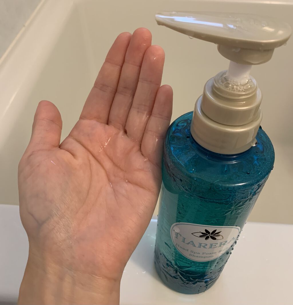 ヘッドスパフォームリッチシャンプー／ディープスパリペアトリートメント/TIARERA/市販シャンプーを使ったクチコミ（2枚目）