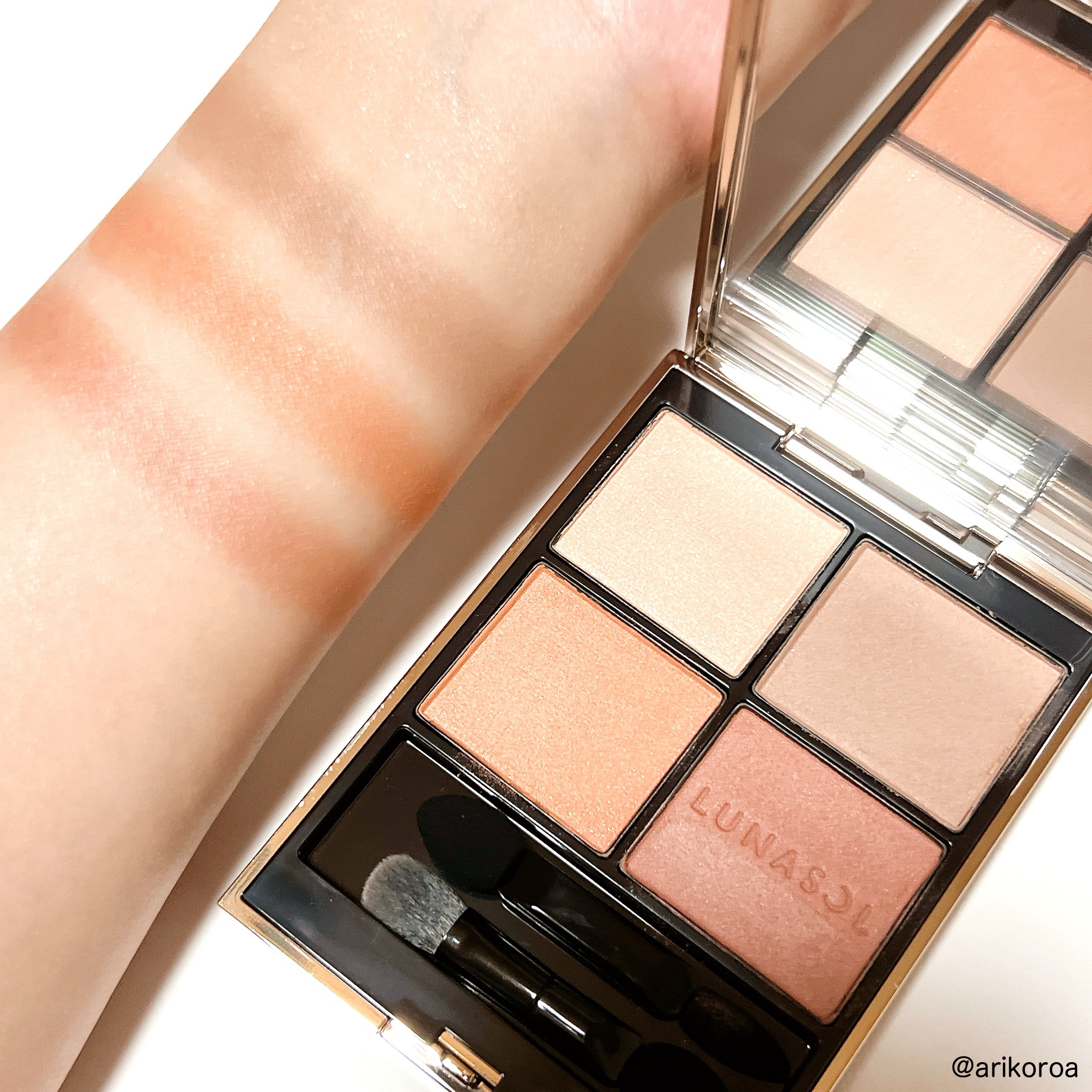 ルナソル アイカラーレーションN/LUNASOL/アイシャドウパレットを使ったクチコミ（3枚目）