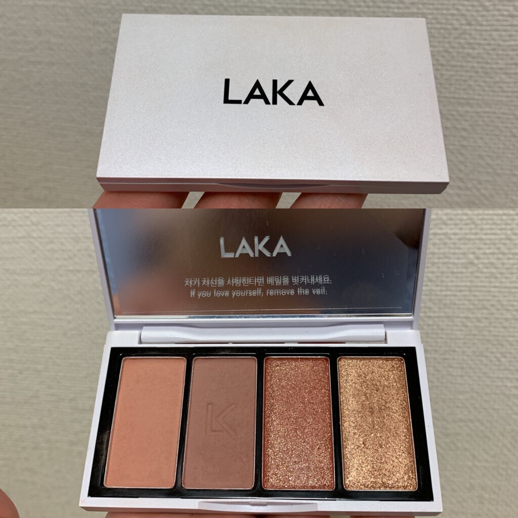 ジャストアイパレット/Laka/アイシャドウパレットを使ったクチコミ(2枚目)