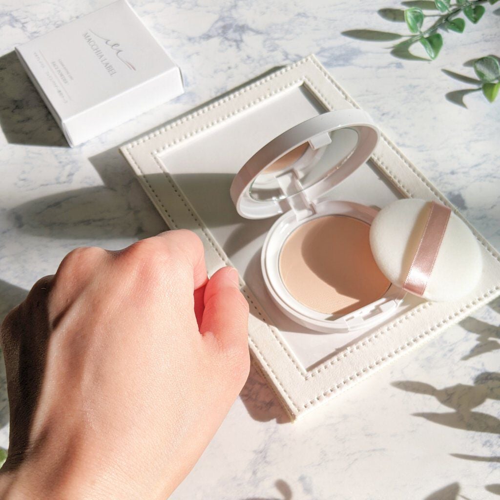 クリアエステフェイスパウダー(クリア)/Macchia Label/プレストパウダーを使ったクチコミ(5枚目)