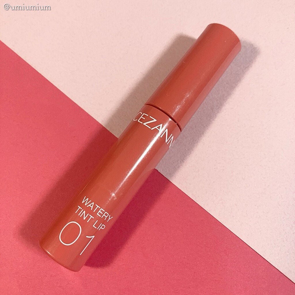 ウォータリーティントリップ/CEZANNE/リップティントを使ったクチコミ(5枚目)
