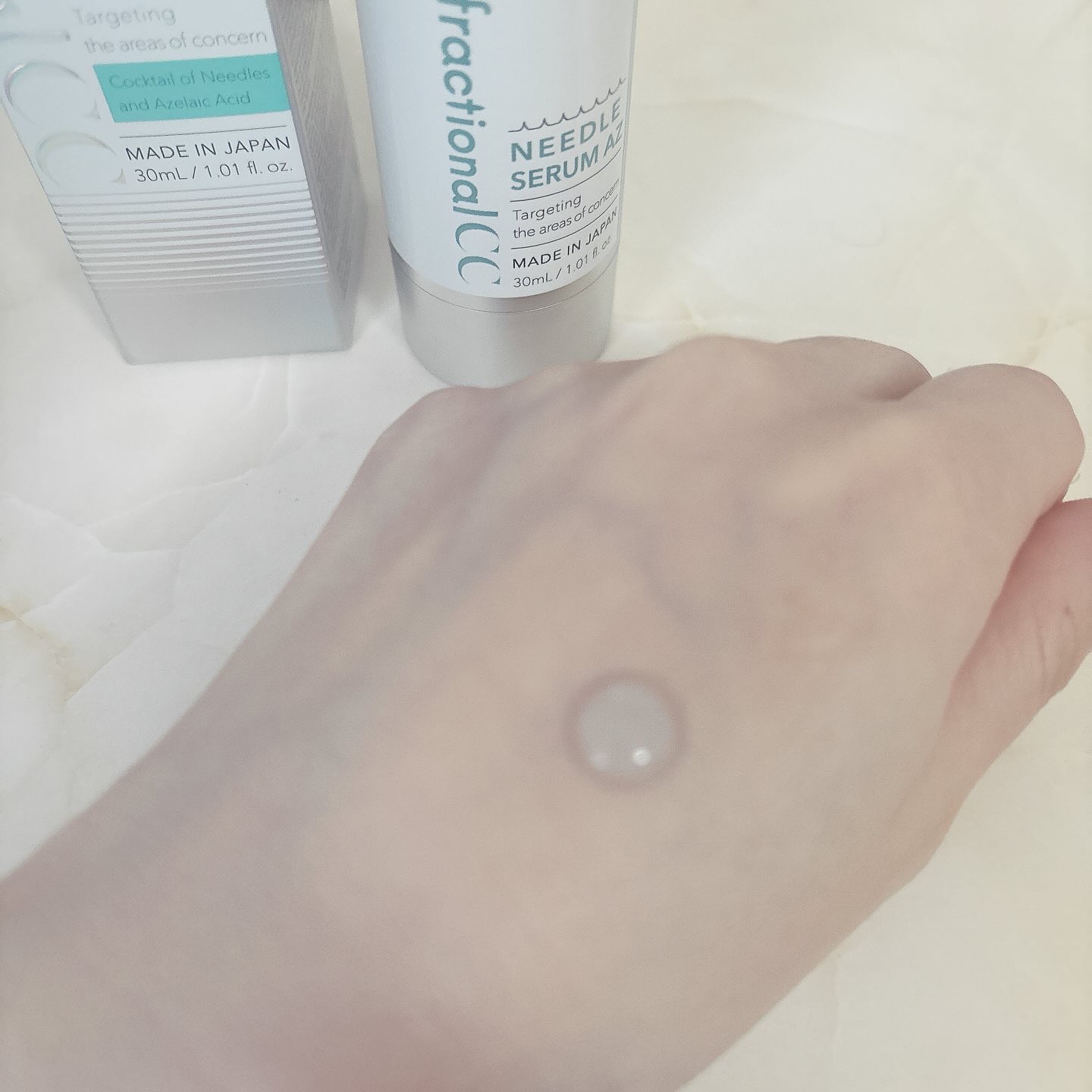 ニードルセラムAZ/fractionalCC/美容液を使ったクチコミ（2枚目）