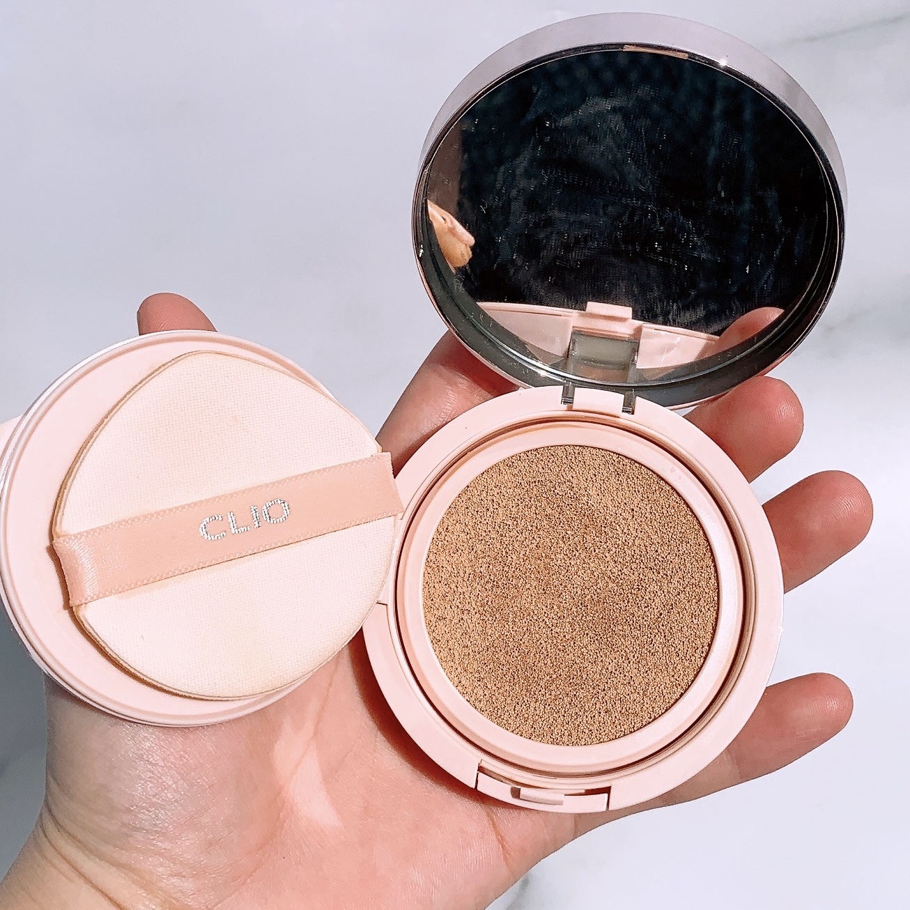 キル カバー グロウ フィッティング クッション/CLIO/クッションファンデーションを使ったクチコミ（2枚目）