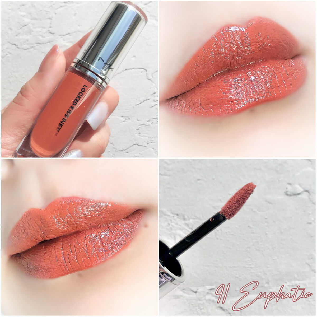 tomo on LIPS 「❏ M•A•C ❏ ロックドキス インク リップカラー