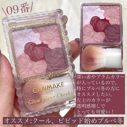グロウフルールチークス/キャンメイク/パウダーチークを使ったクチコミ(6枚目)