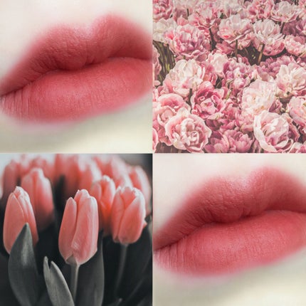 シースルーマットティント 韓服エディション/rom&nd/リップティントを使ったクチコミ(4枚目)