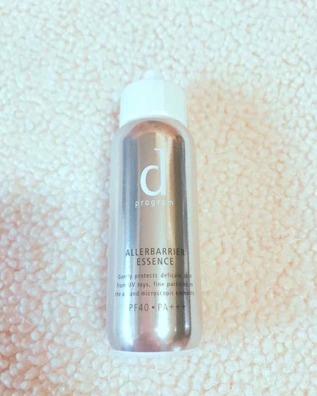 アレルバリア エッセンス/d プログラム/日焼け止め・UVケアを使ったクチコミ（1枚目）