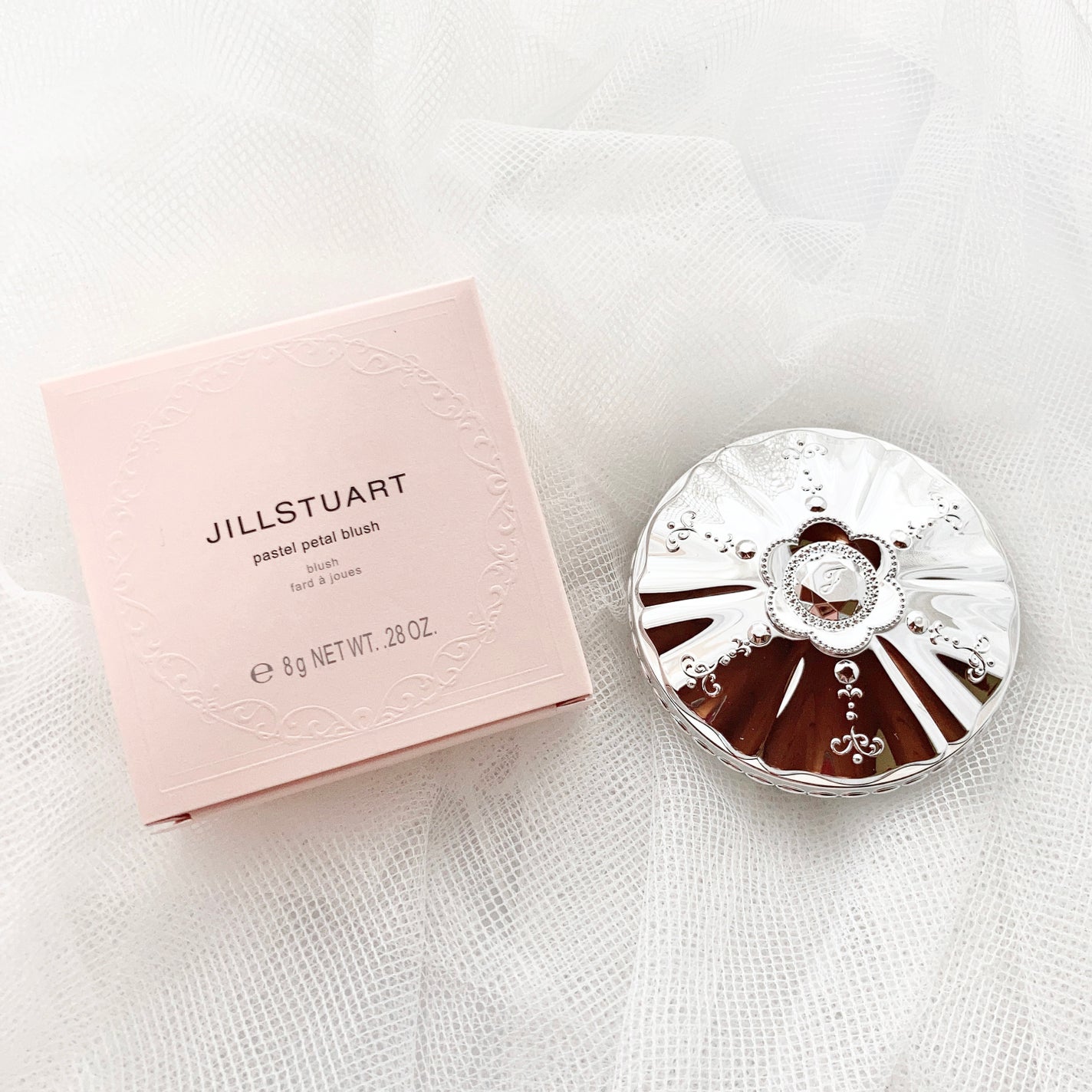 ジルスチュアート パステルペタル ブラッシュ/JILL STUART/パウダーチークを使ったクチコミ(6枚目)