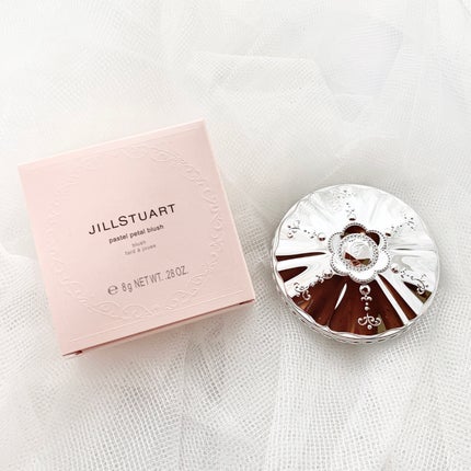 ジルスチュアート パステルペタル ブラッシュ/JILL STUART/パウダーチークを使ったクチコミ(6枚目)