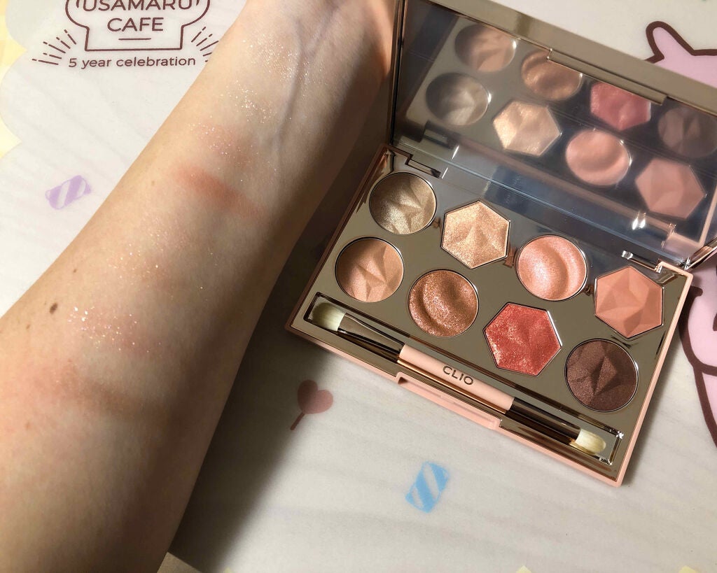 プリズム エアー アイ パレット/CLIO/アイシャドウパレットを使ったクチコミ(3枚目)