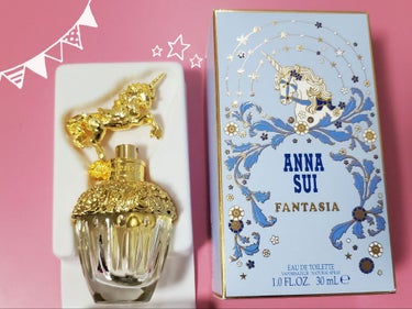 ANNA SUI ファンタジア オードトワレスプレーのクチコミ「お久しぶりです。
思わずパケ買いしてしまう可愛い香水を紹介します(  . .)"

アナ スイ.....」（2枚目）