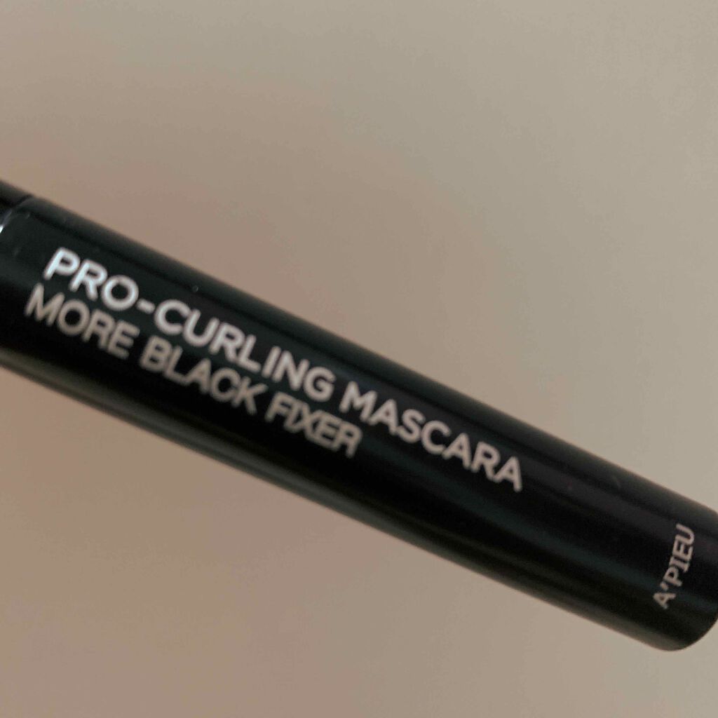 プロカーリングフィクサーマスカラ/A’pieu/マスカラを使ったクチコミ（1枚目）