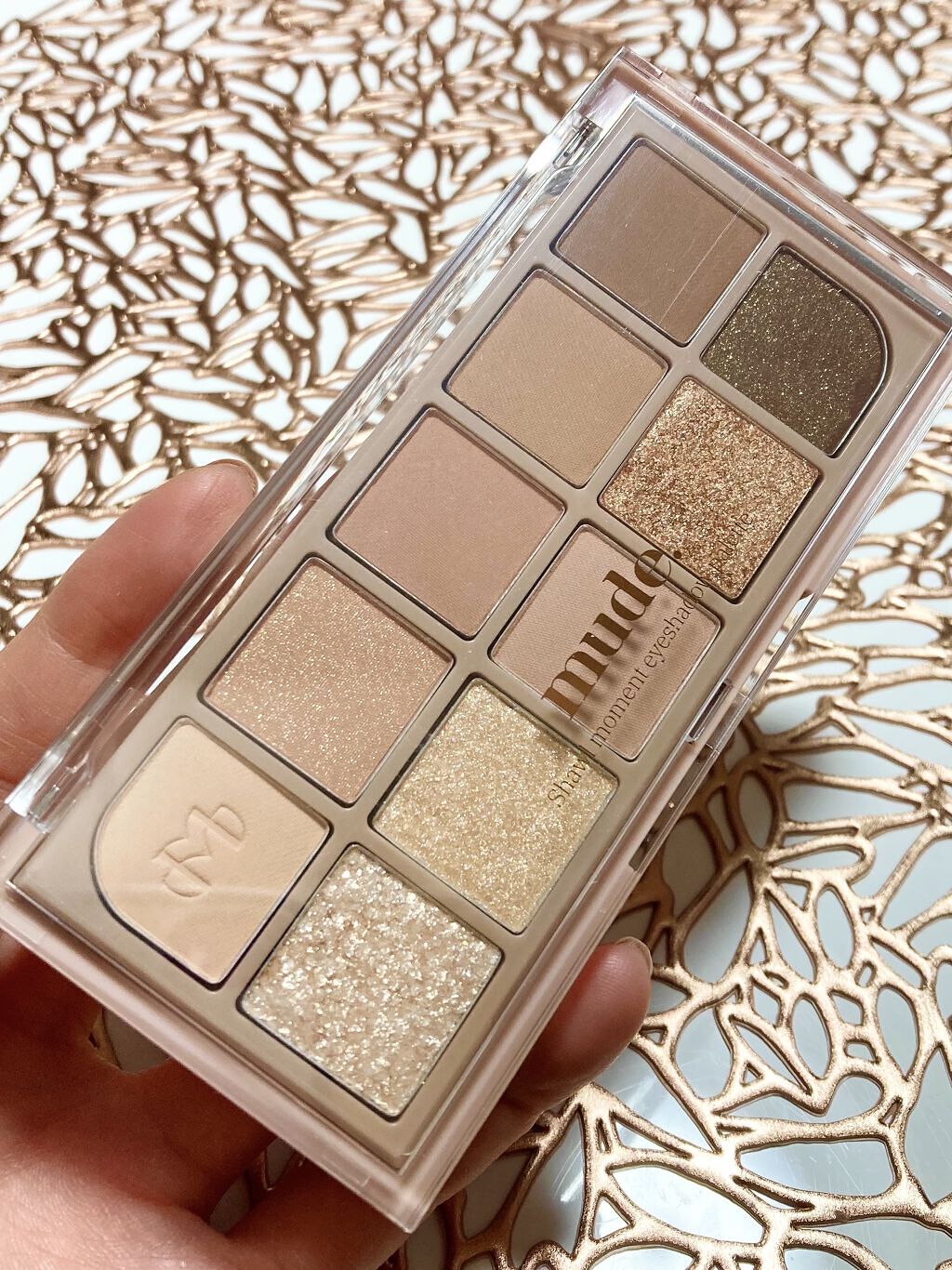 MDショールモーメント アイシャドウパレット/mude./アイシャドウパレットを使ったクチコミ（2枚目）