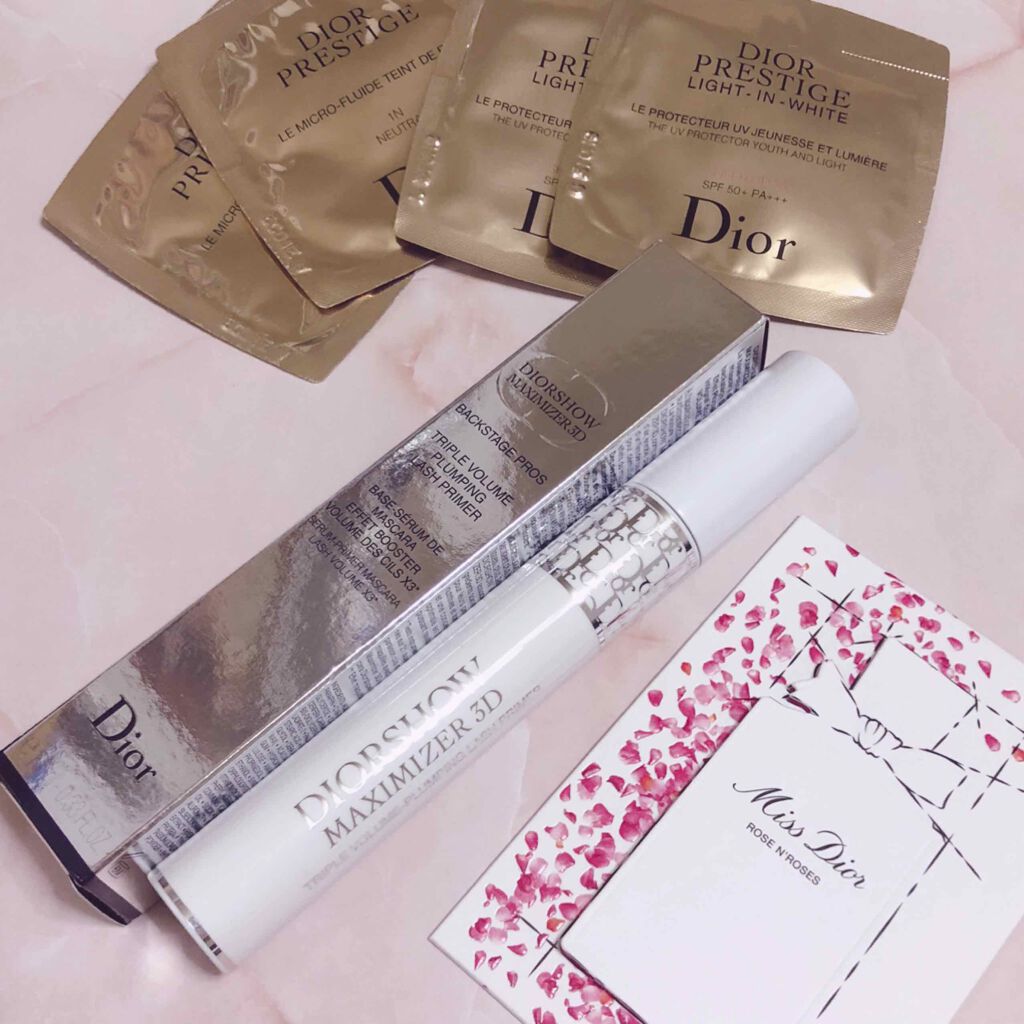 【旧】ディオールショウ マキシマイザー 3D/Dior/マスカラ下地を使ったクチコミ（1枚目）