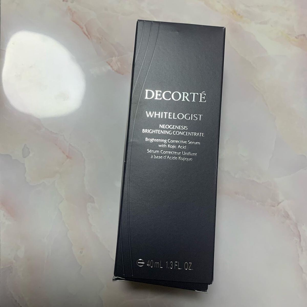 ホワイトロジスト　ネオジェネシス　ブライトニング コンセントレイト/DECORTÉ/美容液を使ったクチコミ（1枚目）