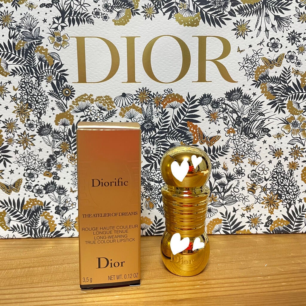 ルージュ ディオリフィック 〈アトリエ オブ ドリームズ〉/Dior/口紅を使ったクチコミ(2枚目)