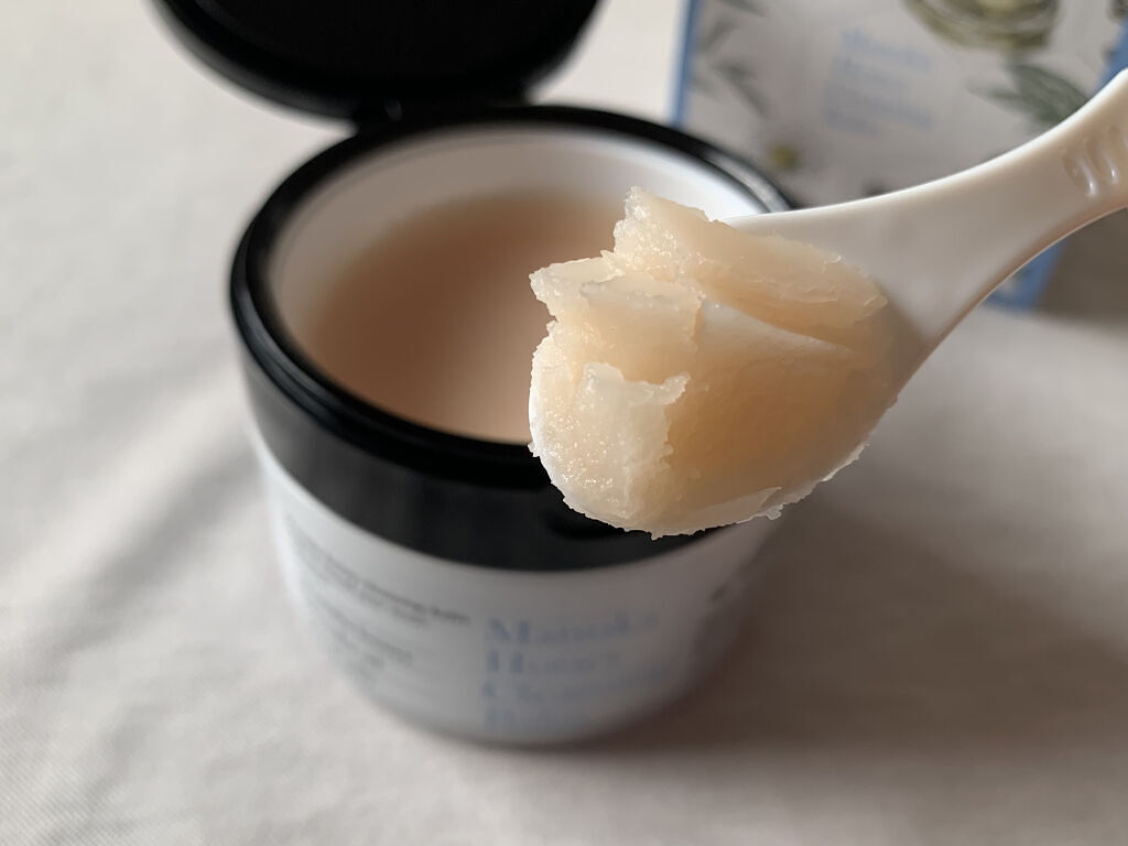 マヌカハニー クレンジングバーム/アピセラピーコスメティクス/クレンジングバームを使ったクチコミ（2枚目）