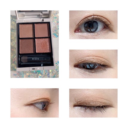 RMK シンクロマティック アイシャドウパレット/RMK/アイシャドウパレットを使ったクチコミ(3枚目)