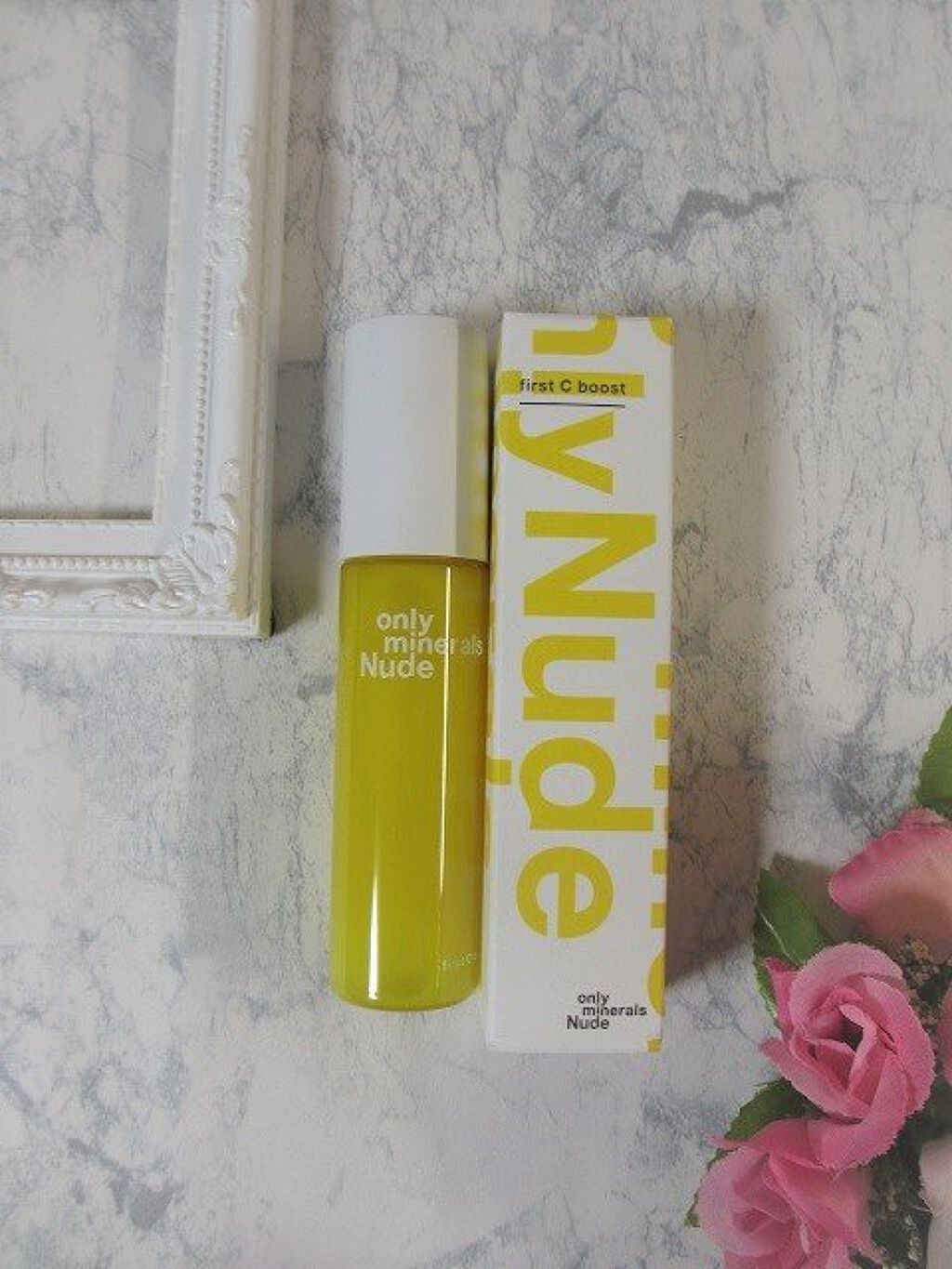 Nude ファーストCブースト/ONLY MINERALS/美容液を使ったクチコミ(2枚目)