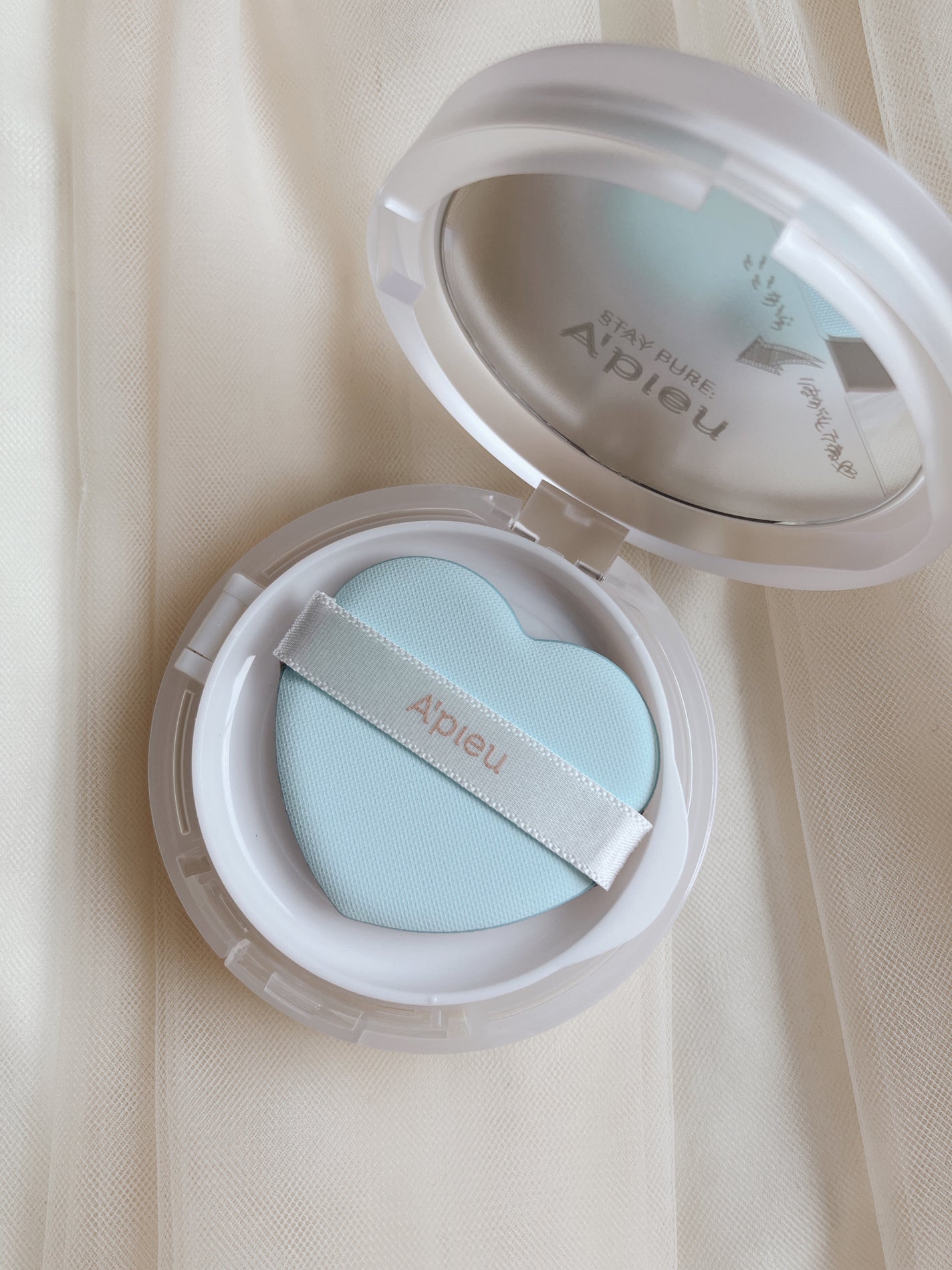 ウォーターロック サラサラパクト/A’pieu/フェイスパウダーを使ったクチコミ(3枚目)