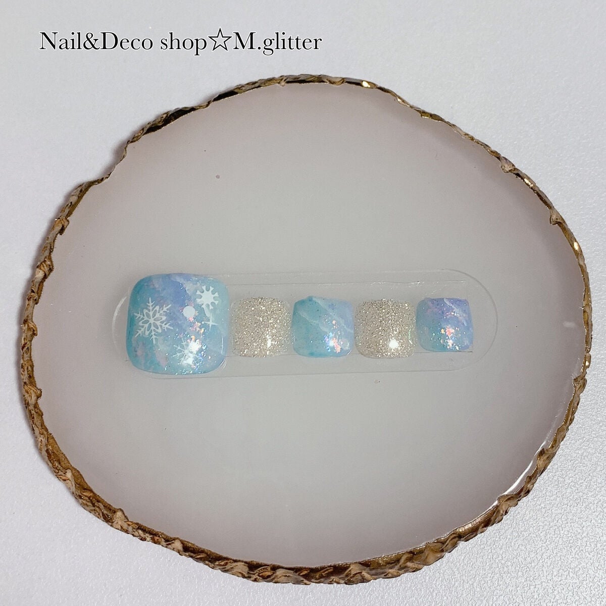 mika💍☆ヨガインストラクター🧘♀️ on LIPS 「#マイネイル💅🏻✨前にハンドでやったデザインを#フットバージョ..」(5枚目)