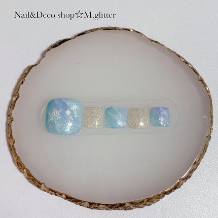 mika💍☆ヨガインストラクター🧘♀️ on LIPS 「#マイネイル💅🏻✨前にハンドでやったデザインを#フットバージョ..」(5枚目)