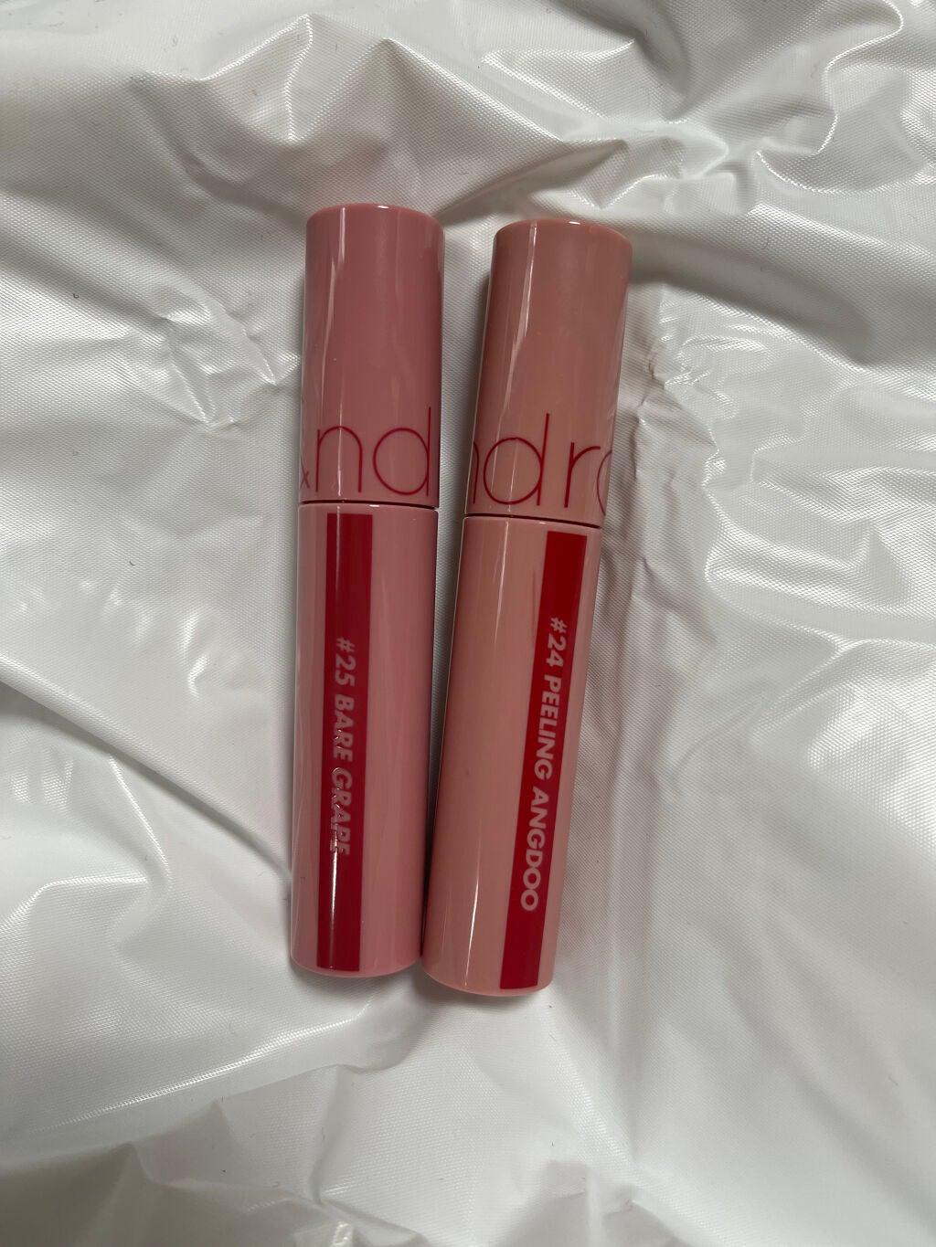 ジューシーラスティングティント/rom&nd/リップティントを使ったクチコミ(1枚目)