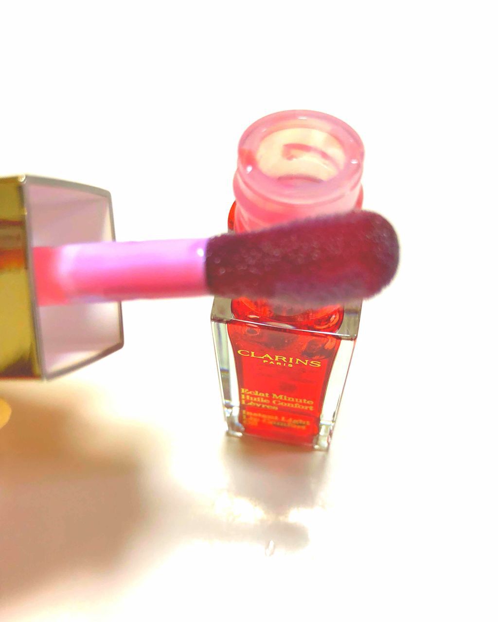 コンフォート リップオイル /CLARINS/リップグロスを使ったクチコミ(2枚目)