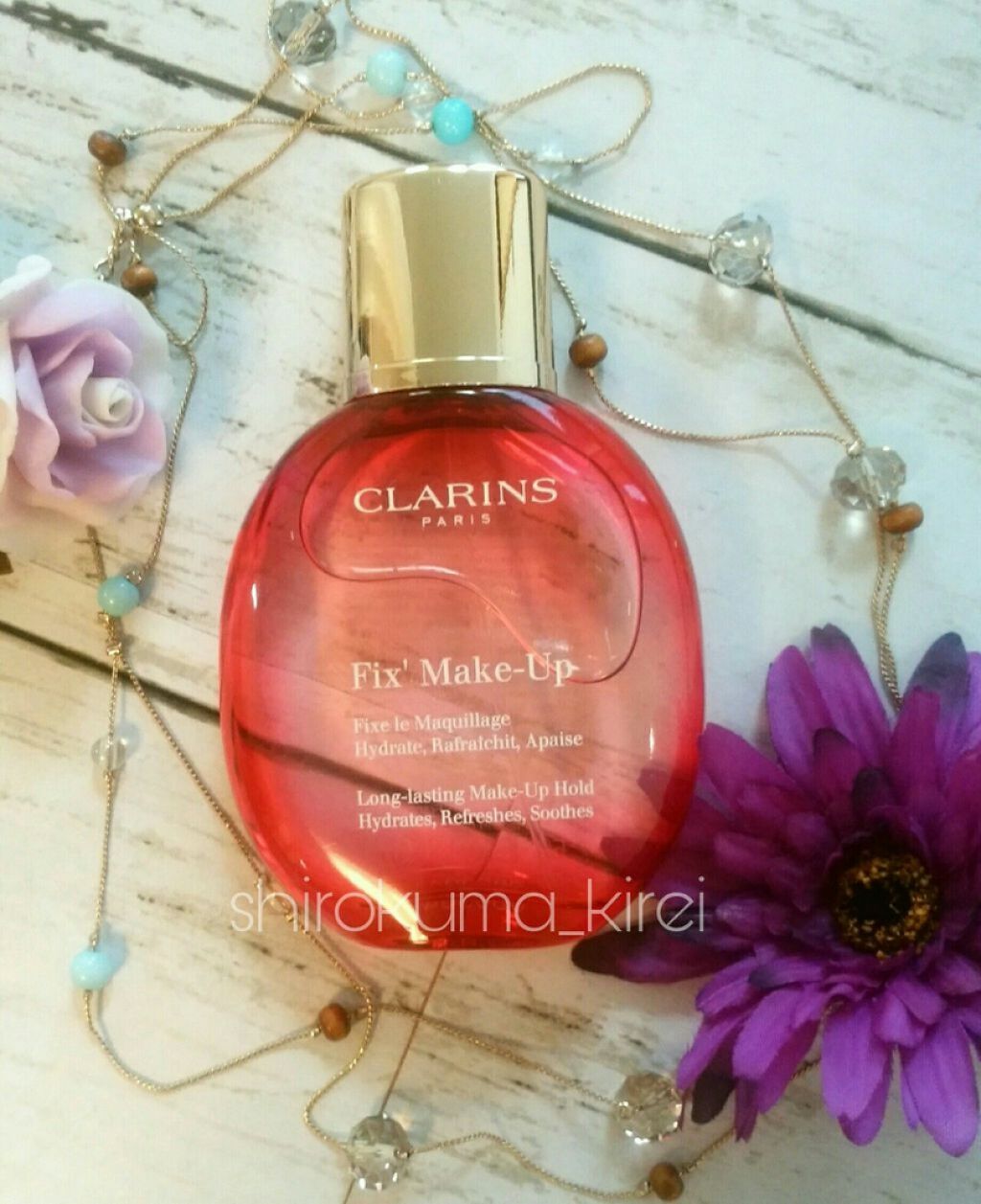 フィックス メイクアップ/CLARINS/ミスト状化粧水を使ったクチコミ(2枚目)
