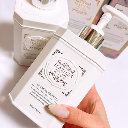 パフュームボディローション リリィムスクホワイトティー/TEABLESS/ボディローションを使ったクチコミ(4枚目)