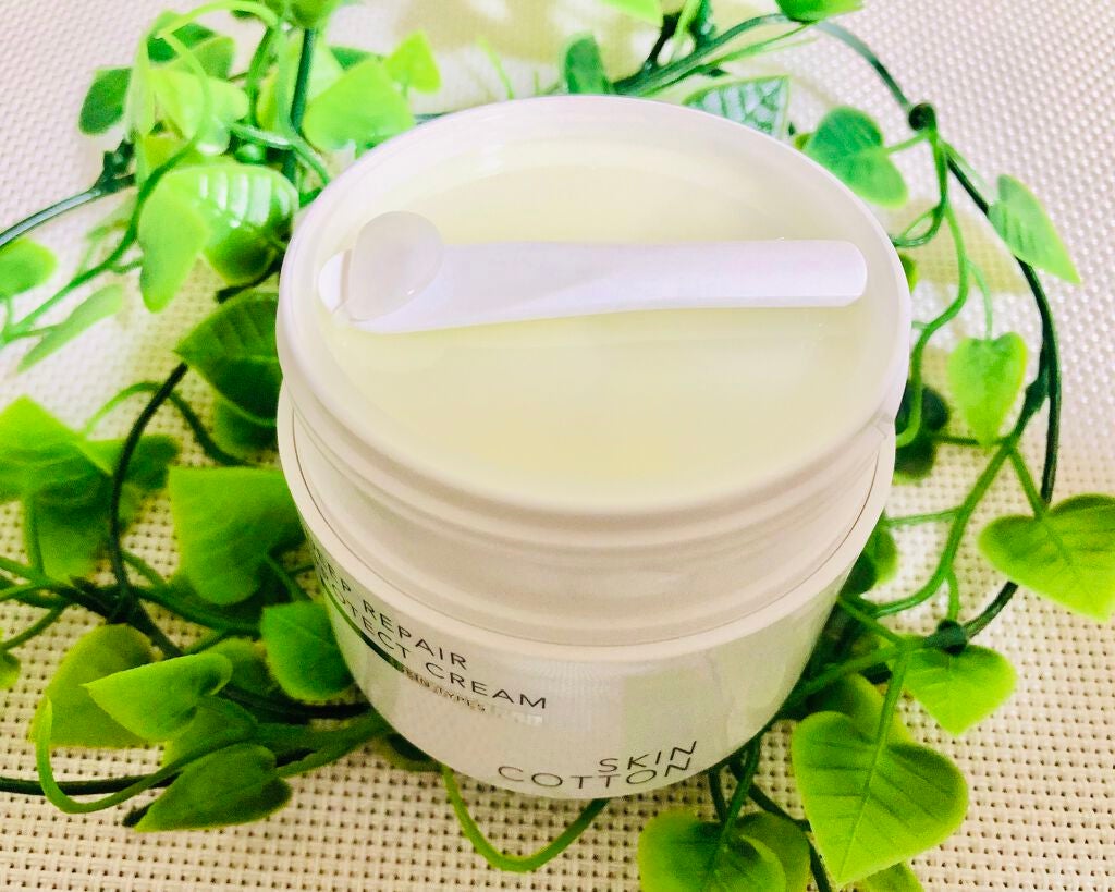 濃厚リペア プロテクトクリーム/スキンコットン/オールインワン化粧品を使ったクチコミ(2枚目)
