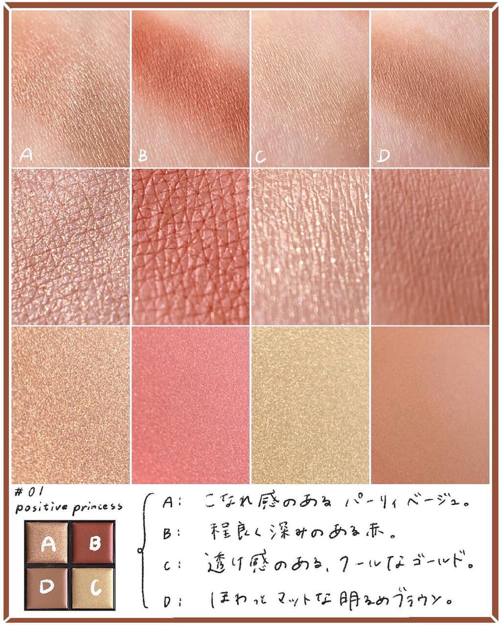 ディメンショナルビジョンアイパレット/THREE/アイシャドウパレットを使ったクチコミ(4枚目)