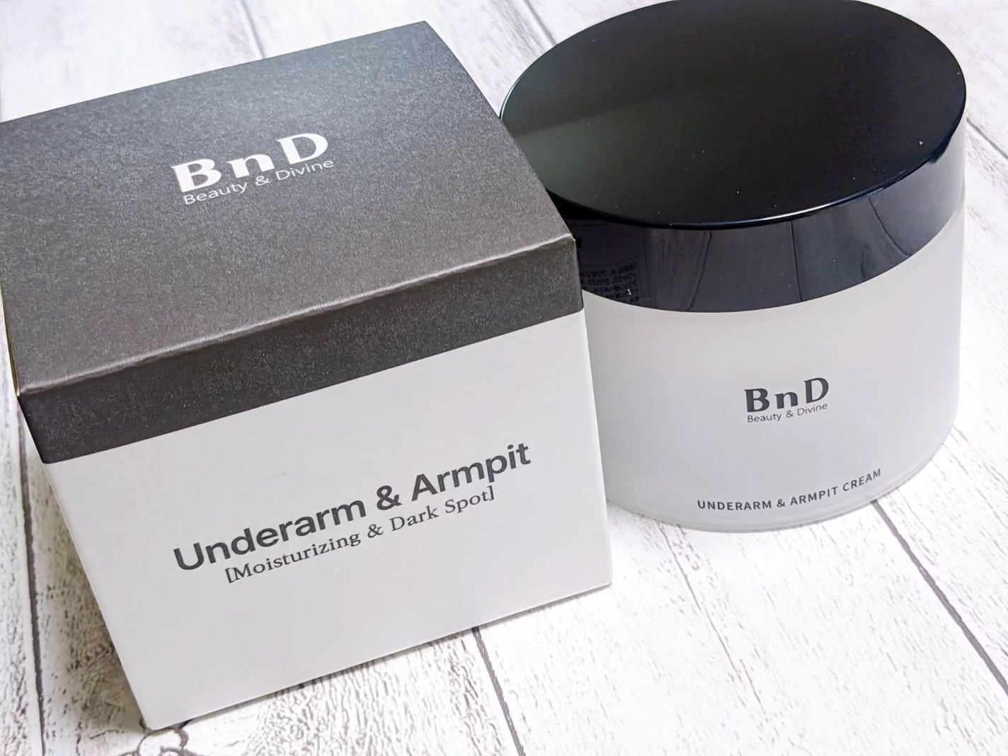 BnDアンダーアームクリーム(ボディクリーム)/BnD/デリケートゾーンケアを使ったクチコミ(1枚目)