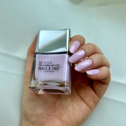 JUST SAYING ALOE/nails inc./マニキュアを使ったクチコミ(3枚目)