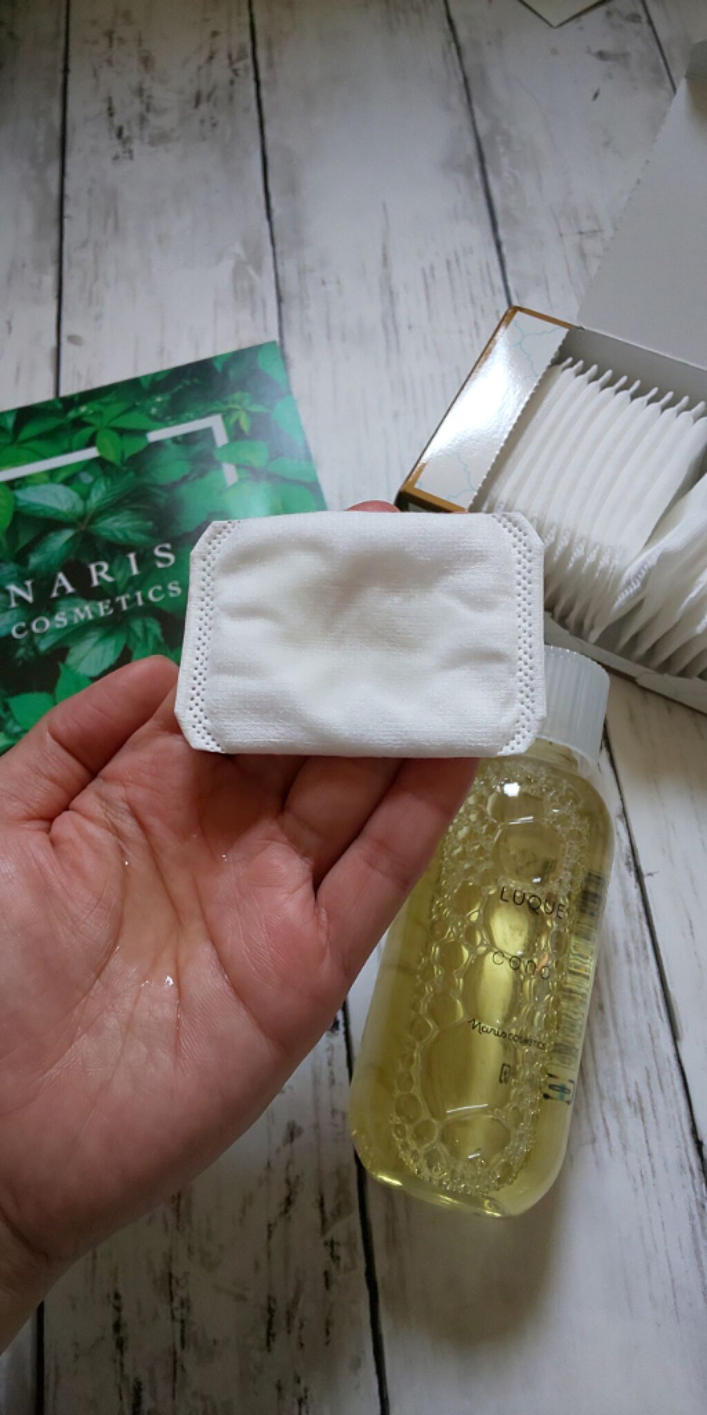 ルクエ コンク/ナリス化粧品/拭き取り化粧水を使ったクチコミ(3枚目)