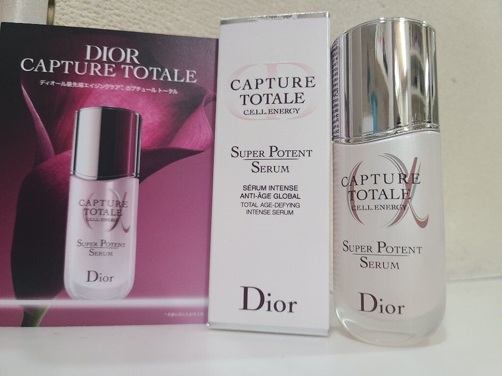 【旧】カプチュール トータル セル ENGY スーパー セラム/Dior/美容液を使ったクチコミ(1枚目)