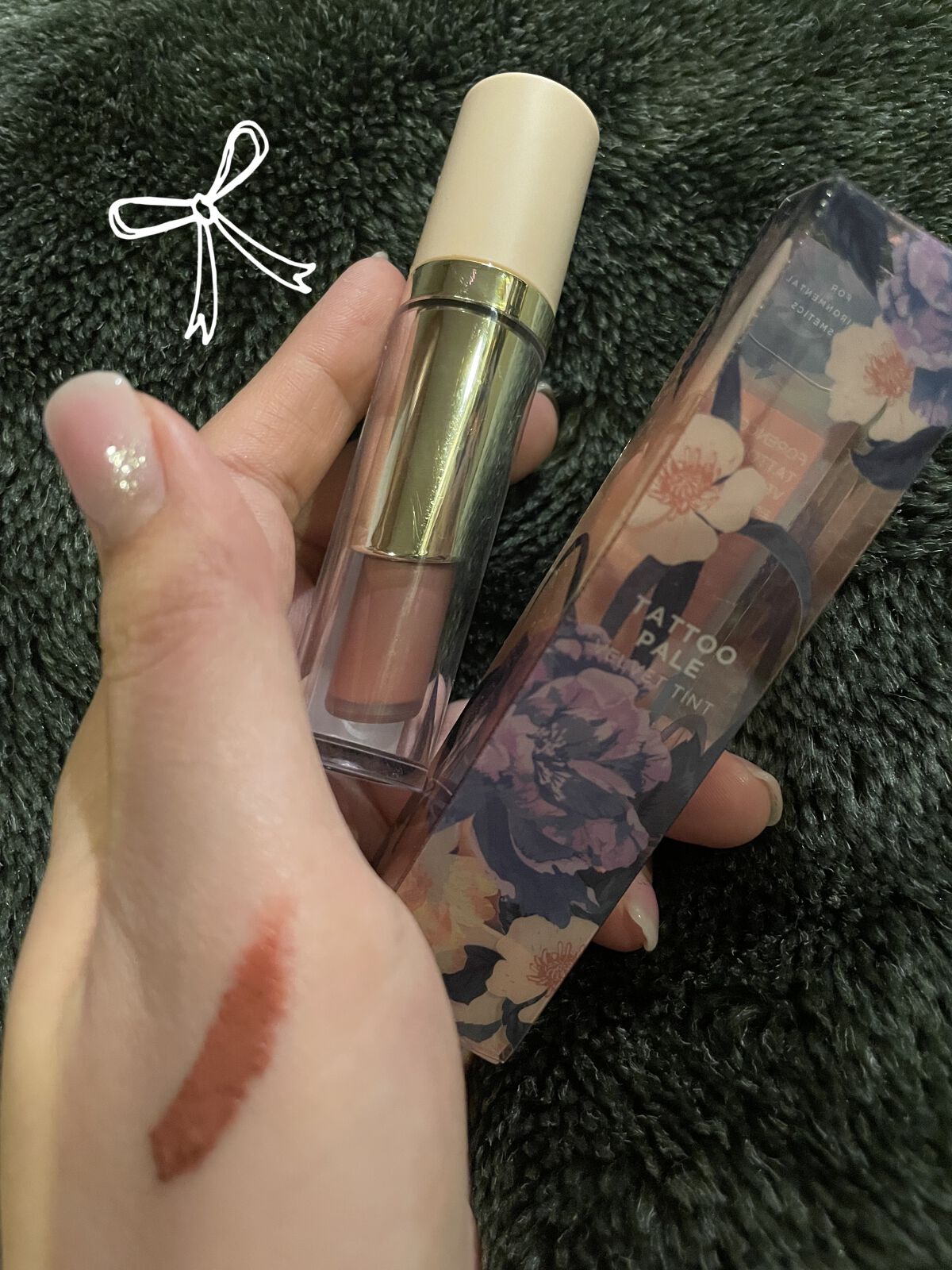 タトゥーベルベットティント #23 ラディー/フォレンコス/リップティントを使ったクチコミ（1枚目）