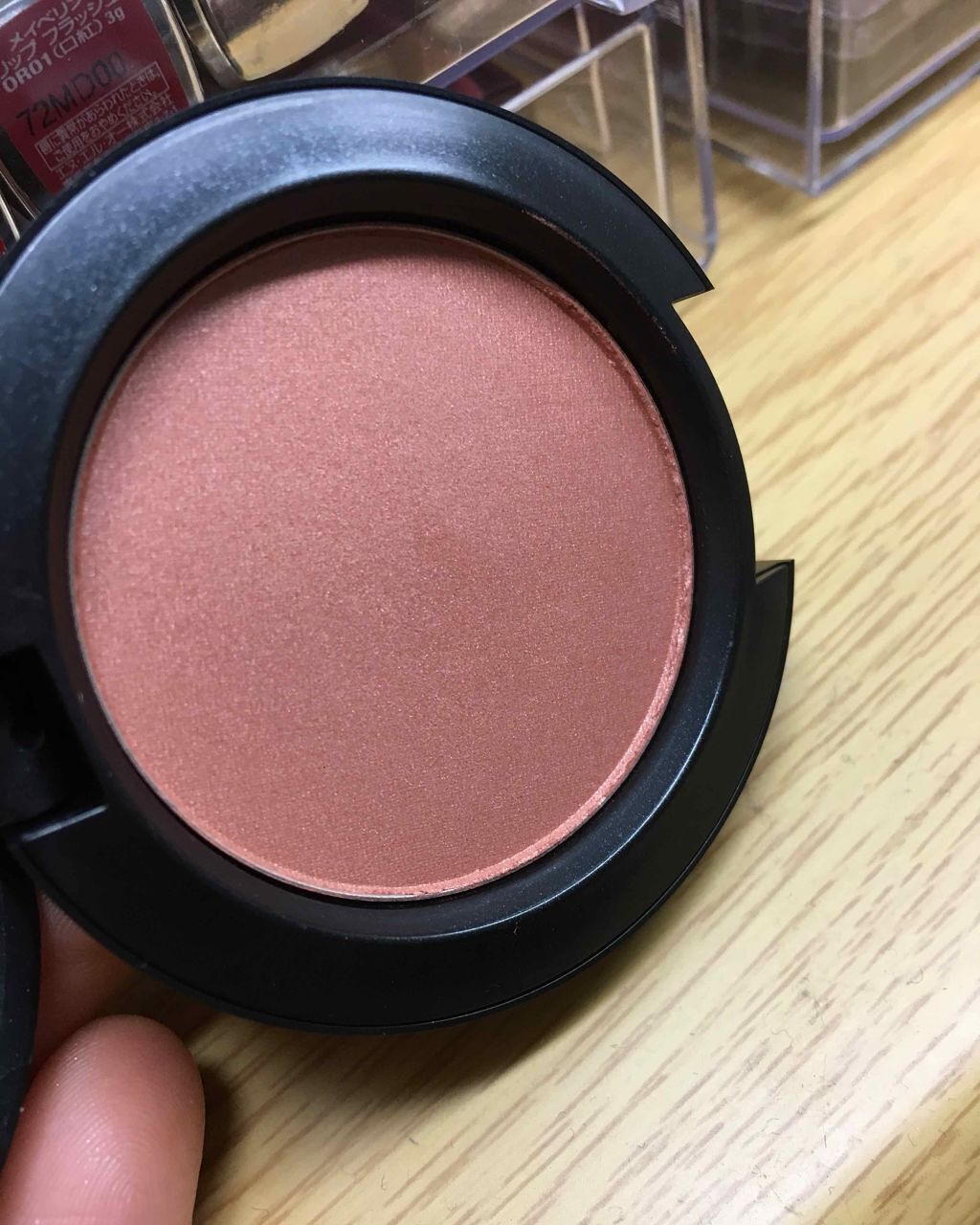 シアトーンブラッシュ/M・A・C/パウダーチークを使ったクチコミ(2枚目)