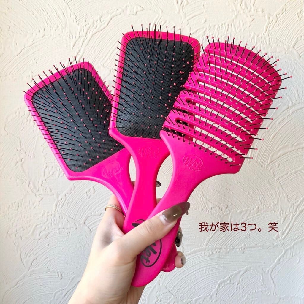 プロパドル ディタングラー ピンク/ウェットブラシ/ヘアブラシを使ったクチコミ(6枚目)