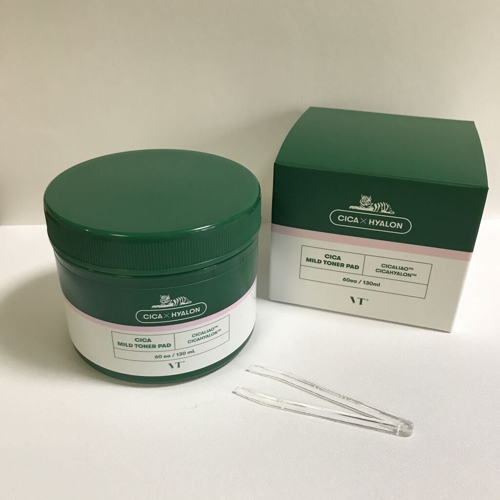 CICA マイルドトナーパッド/VT/トナーパッドを使ったクチコミ（1枚目）