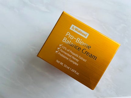 By Wishtrend プロバイオームバランスクリームのクチコミ「| By Wishtrend |
プロバイオームバランスクリーム
夏に新登場した肌バランス.....」(3枚目)