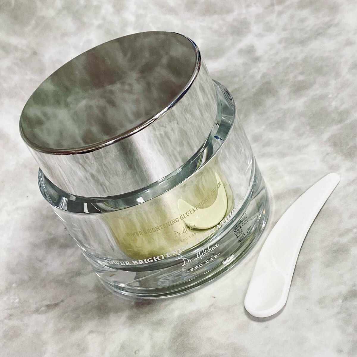 パワーブライトニング グルタチオンクリーム/Dr.Althea/フェイスクリームを使ったクチコミ(2枚目)