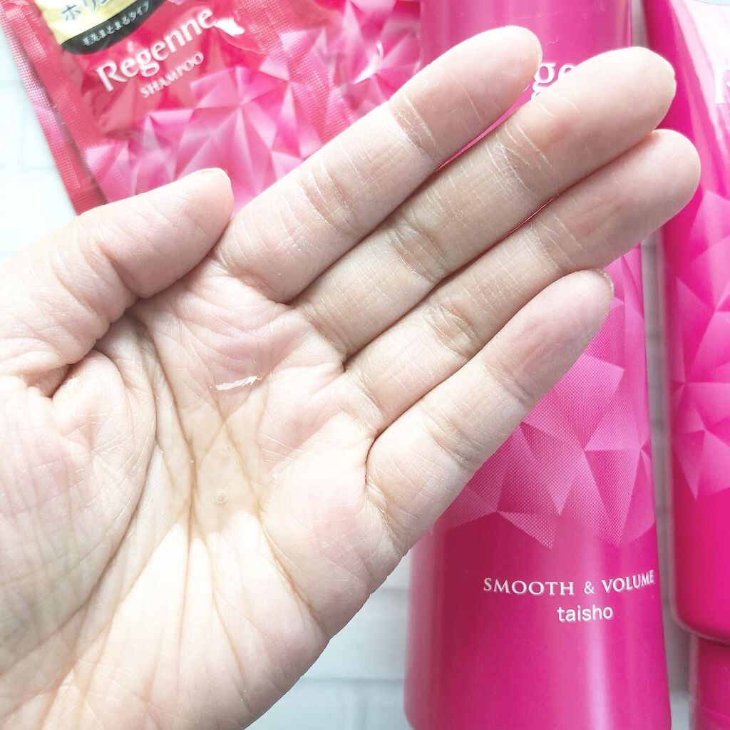 リジェンヌシャンプー/トリートメント スムース&ボリューム/リジェンヌ/市販シャンプーを使ったクチコミ(2枚目)