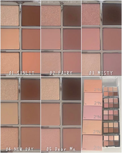 ベターミーアイパレット 03 ミスティー/2aN/マルチパレットを使ったクチコミ(3枚目)