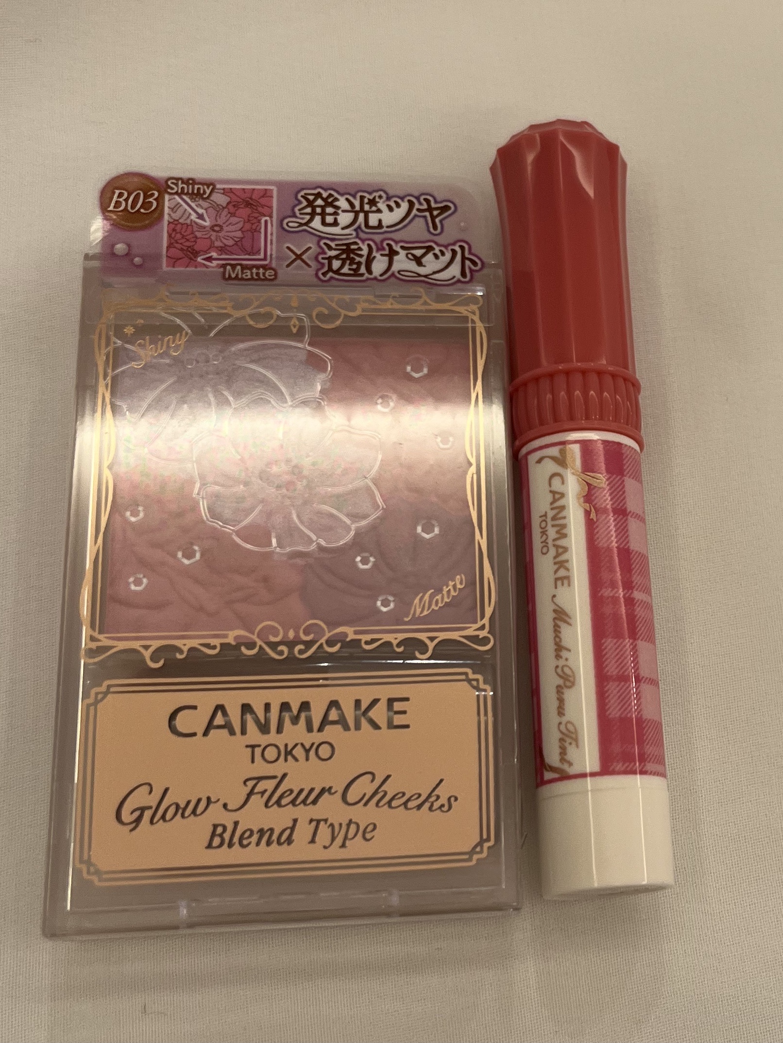 グロウフルールチークス（ブレンドタイプ）/キャンメイク/パウダーチークを使ったクチコミ（1枚目）