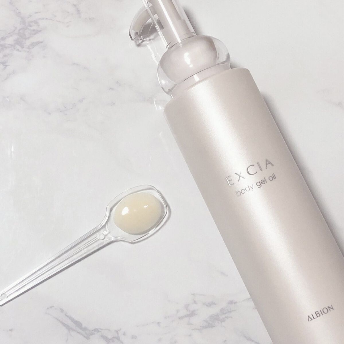 エクシア ボディジェルオイル/ALBION/ボディオイルを使ったクチコミ（2枚目）