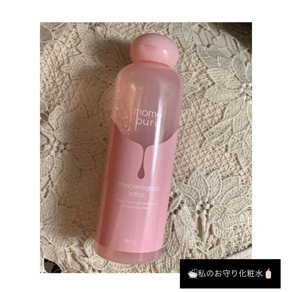 ももぷり潤い化粧水🍑

私のプチプラナンバーワンツーを争う化粧水です！
(ちなみに同率1位はアクアレーベル)

敏感肌の私は何かお勧めされてもなかなか勇気が出ず、これもずっと見送っていました。

しかも名前的に、、失礼ですが安そう…
実際